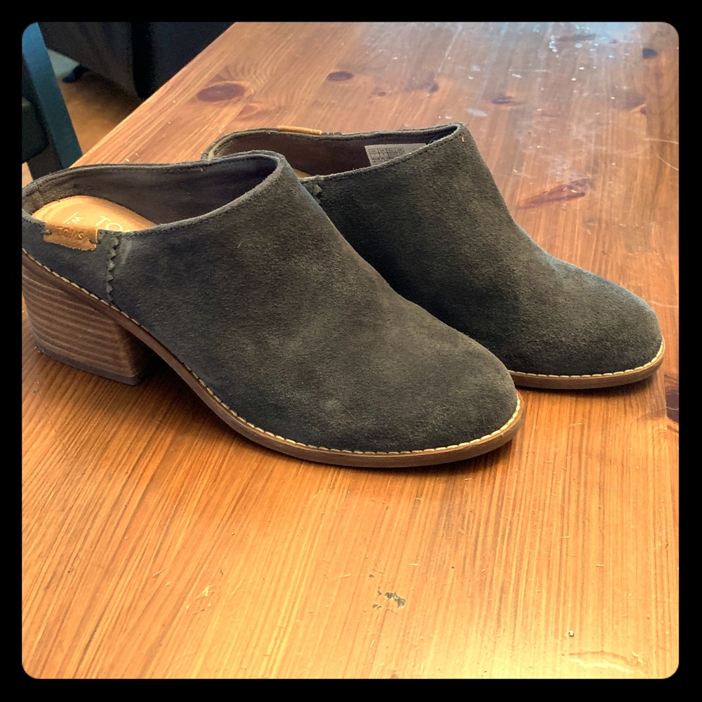 Toms open back bootie